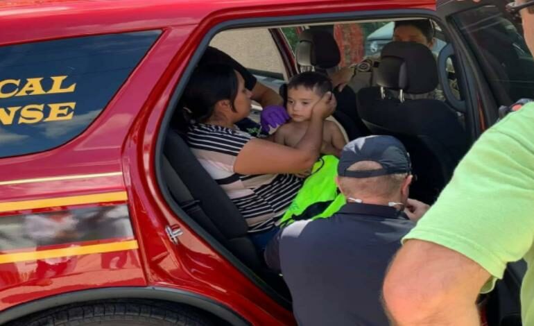 Menor de 3 años aparece sano y salvo