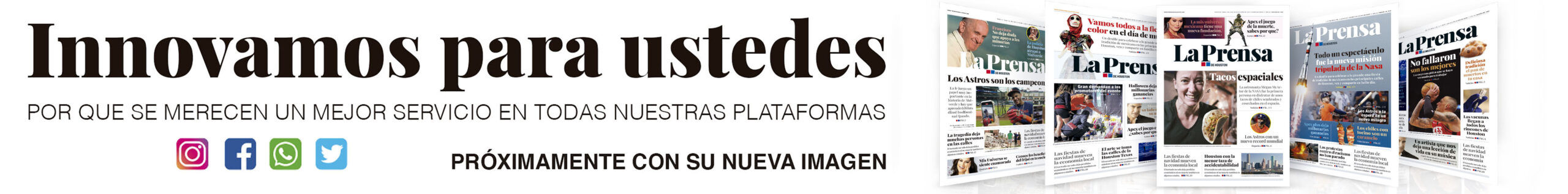 Innovamos para ustedes Innovamos para ustedes