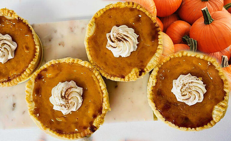 El pay de calabaza es el postre de la temporada