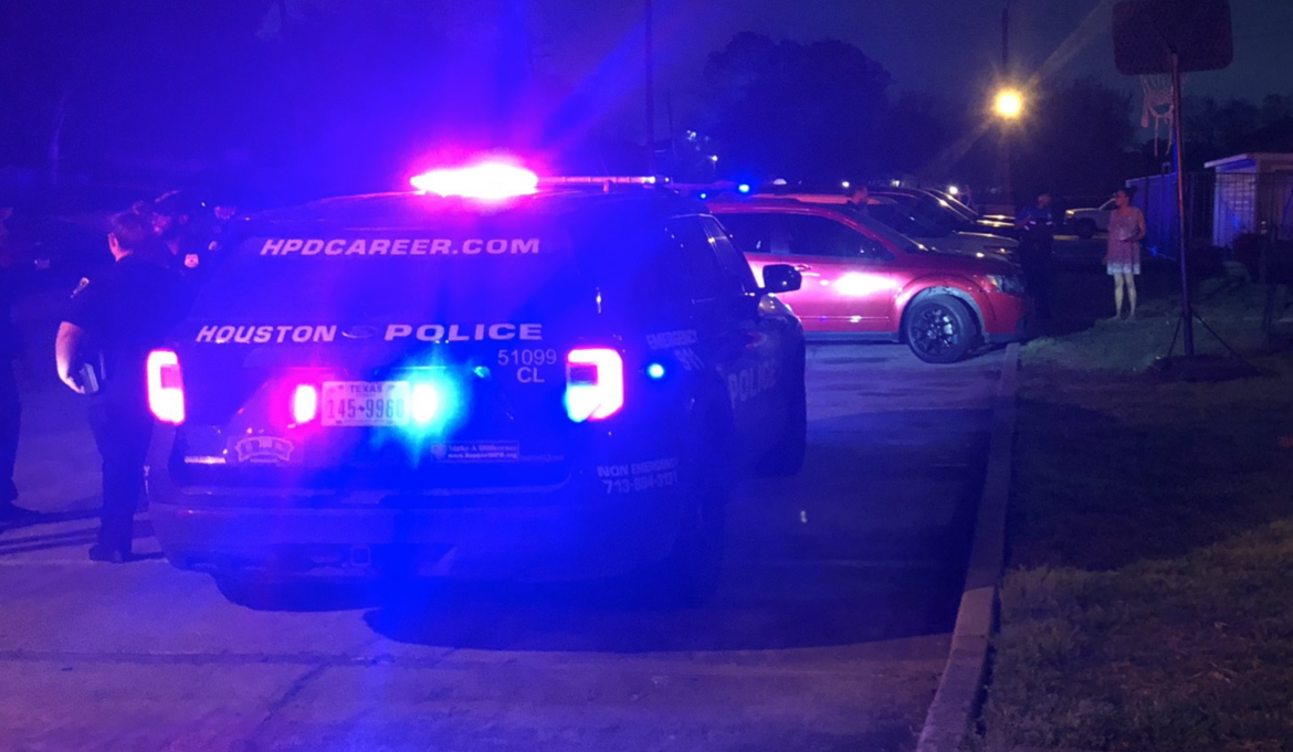 POLICE disparos en Houston