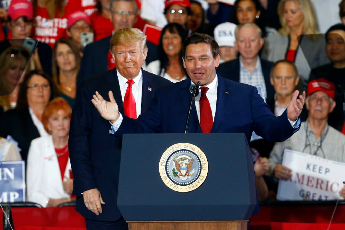 DESANTIS TRUMP 2023