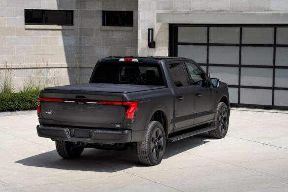 F-150 Lightning Platinum Black Tonneau Cover