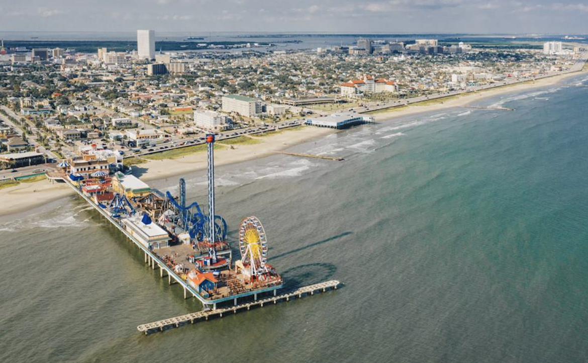 PLEASURE PIER GALVESTON 2023 Aumento del nivel del mar en Texas se acelera: NASA (2025)