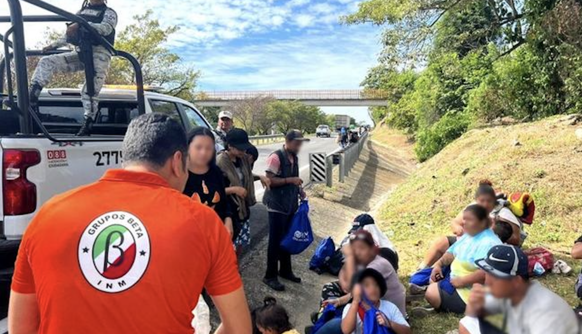 CARAVANA OAXACA Accidente Caravana Migrante Oaxaca