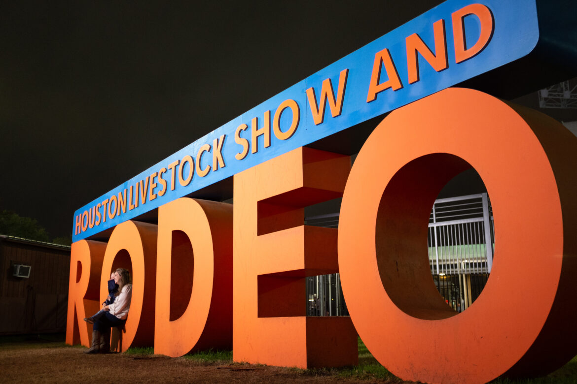 Rodeo Sign Houston rodeo 2025