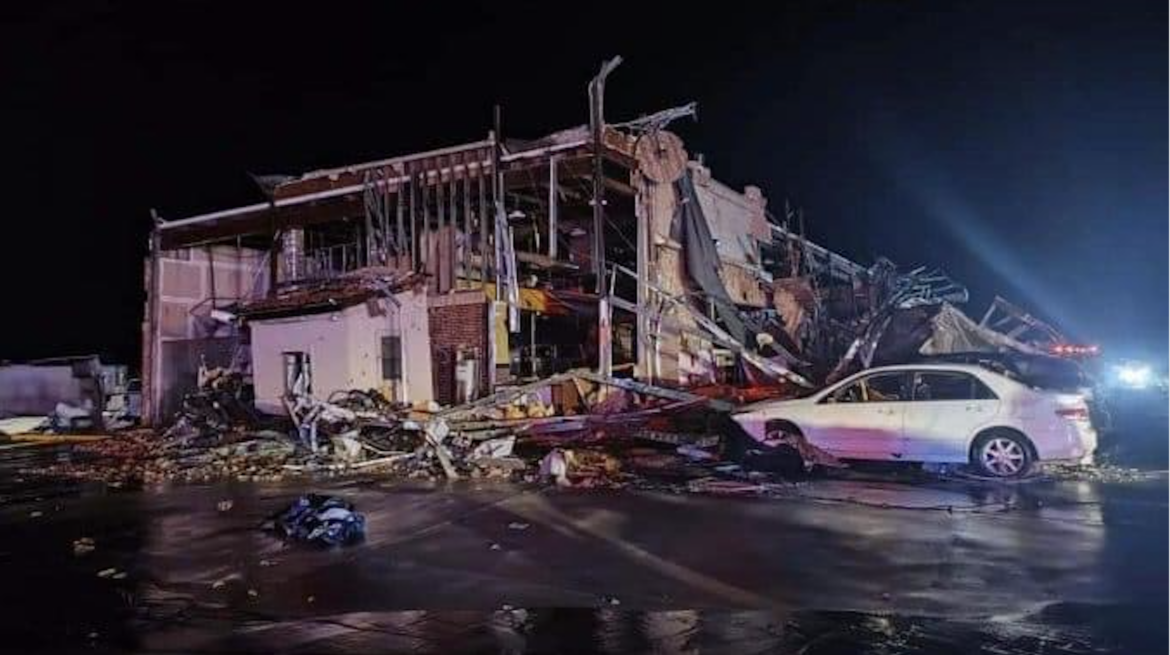 TIEMPO SEVERO EN DENTO TEXAS