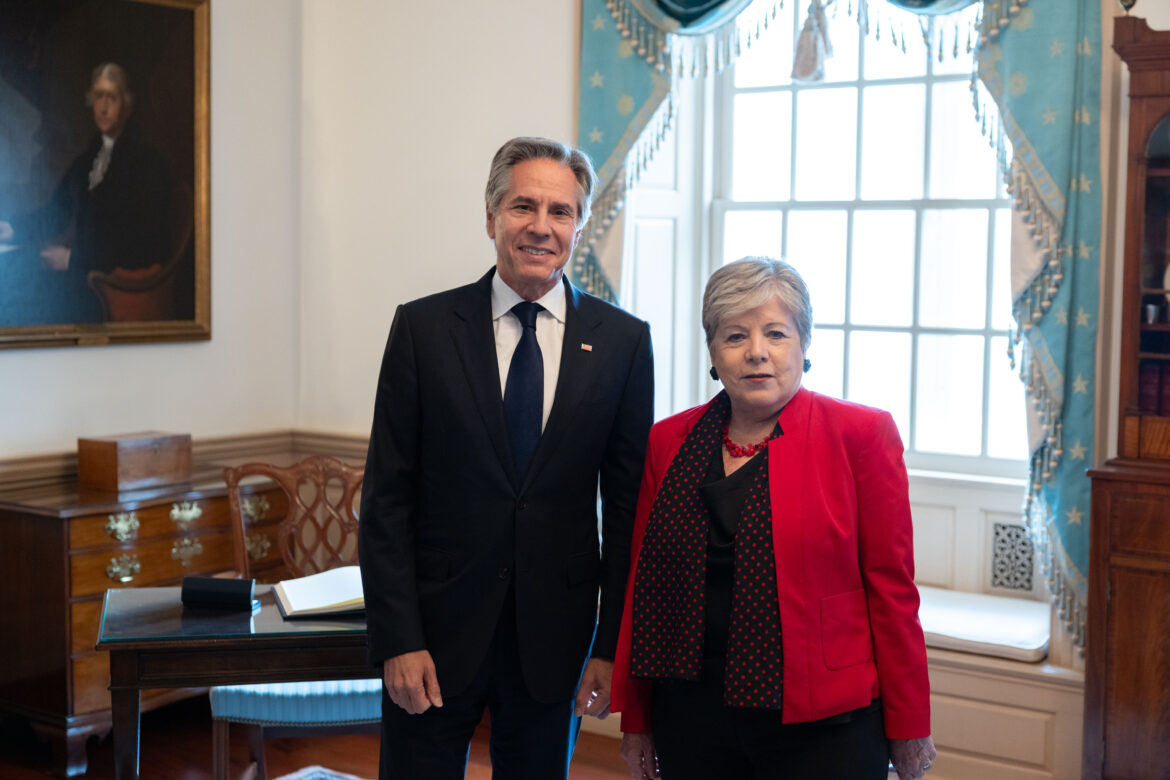 ANTONY BLINKEN ALICIA BARCENA