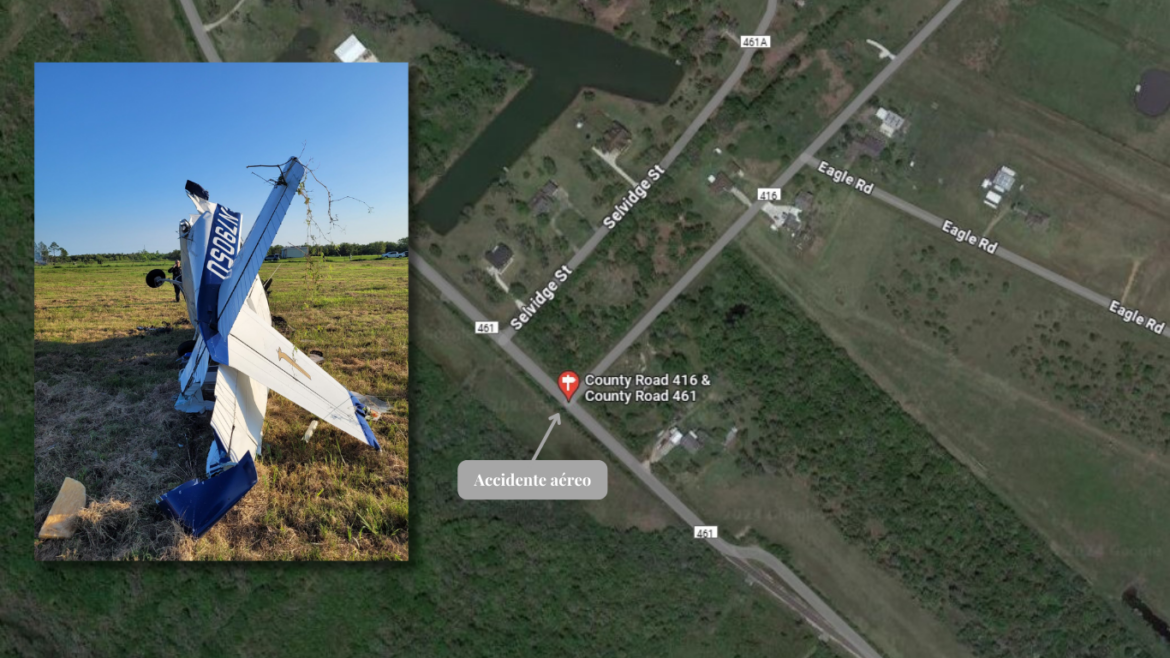 Accidente Aereo en Brazoria