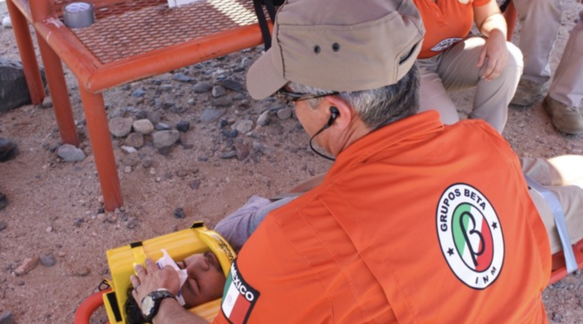 Grupos Beta rescate migrantes México 2024