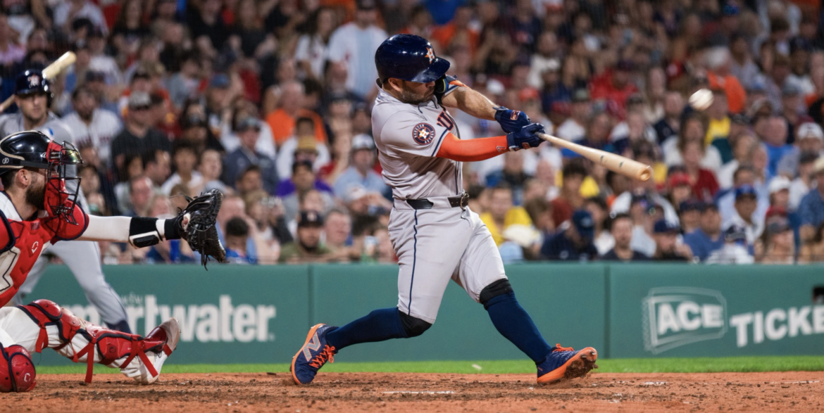 JOSE ALTUVE 8 2024 victoria de los houston astros