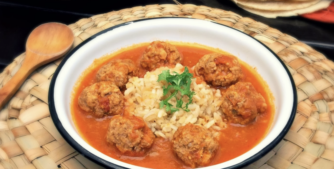 receta de albóndigas al chipotle