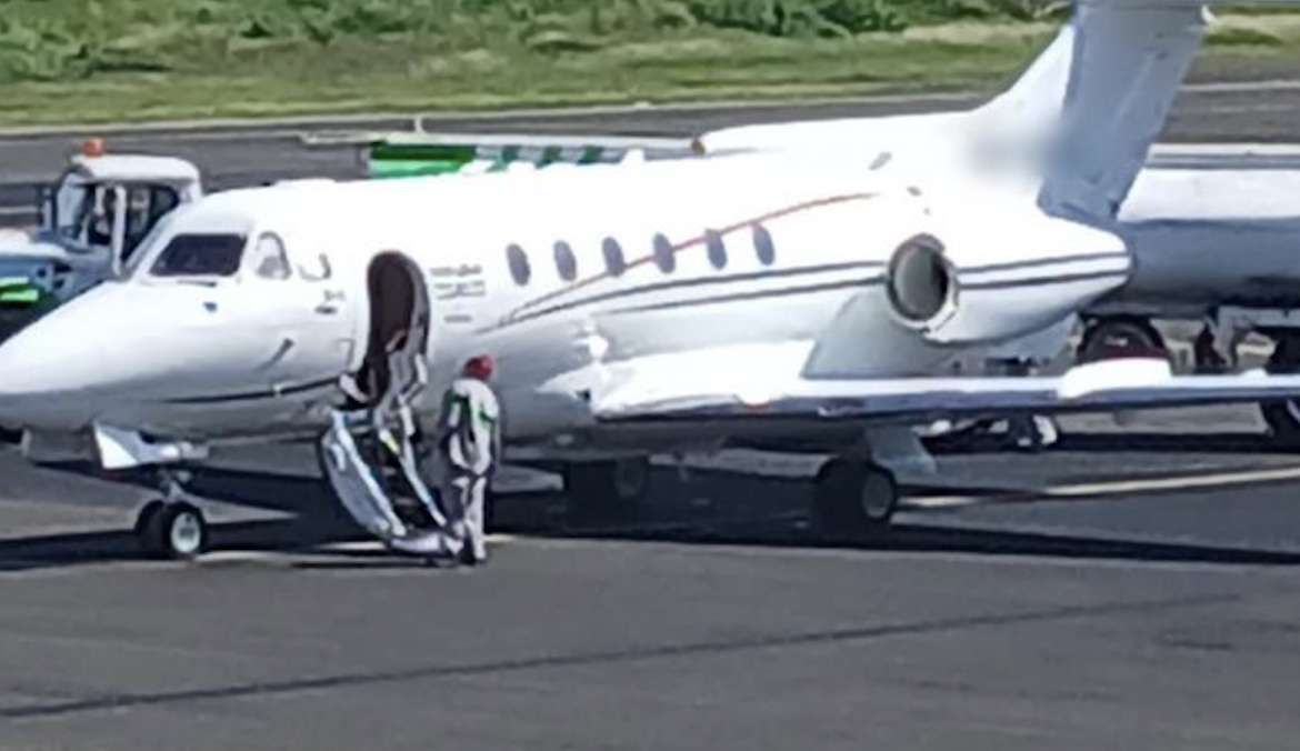 AVION INMIGRATES DE PAISES detenidos en migración de México