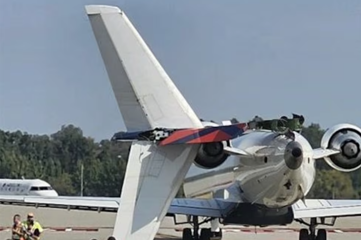 Choque de aviones en Atlanta