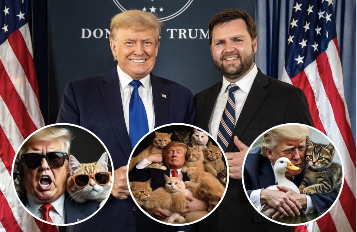 JD VANCE – DONALD TRUMP CATS JD Vance rumores falsos sobre inmigrantes