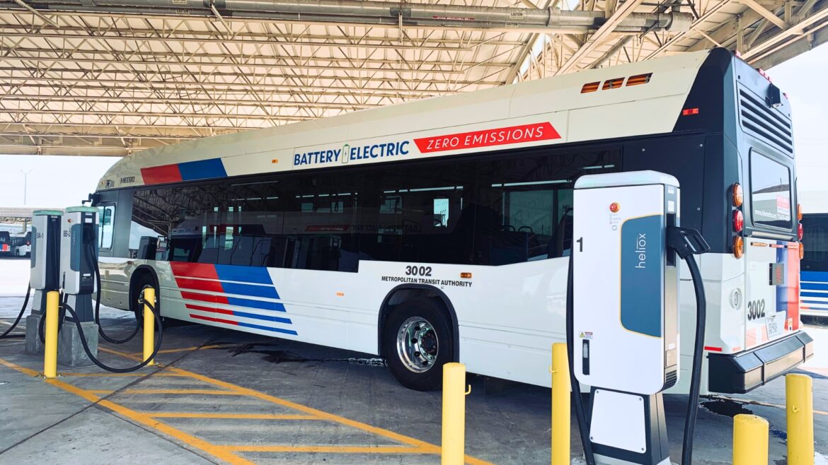 autobuses eléctricos en Houston
