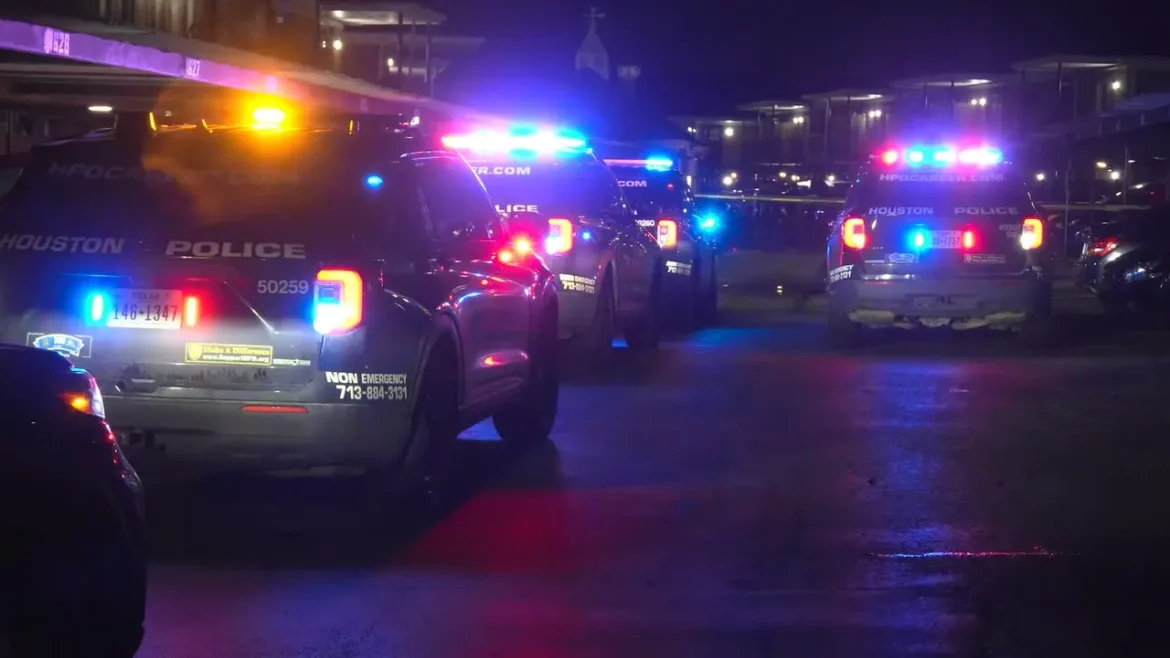 HOUSTON POLICE BURNE STREET 2024 Tiroteo en Houston en navidad