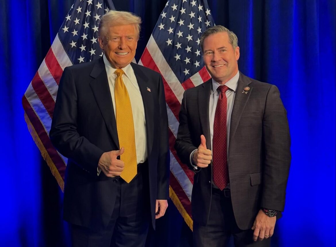 TRUMP AND MIKE WALTZ
