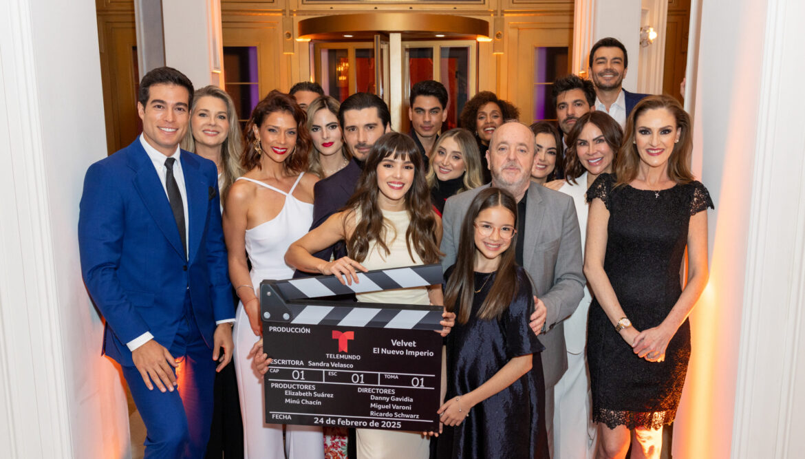 Cast Javier Pons_Velvet El Nuevo Imperio Production Kick-Off_Telemundo