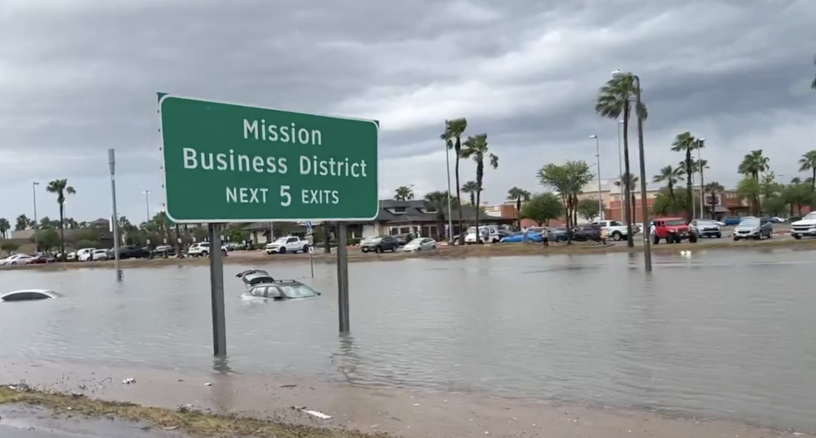 INUNDACIONES SOUTH TEXAS Inundaciones en Texas: lluvias récord dejan 4 muertos y caos