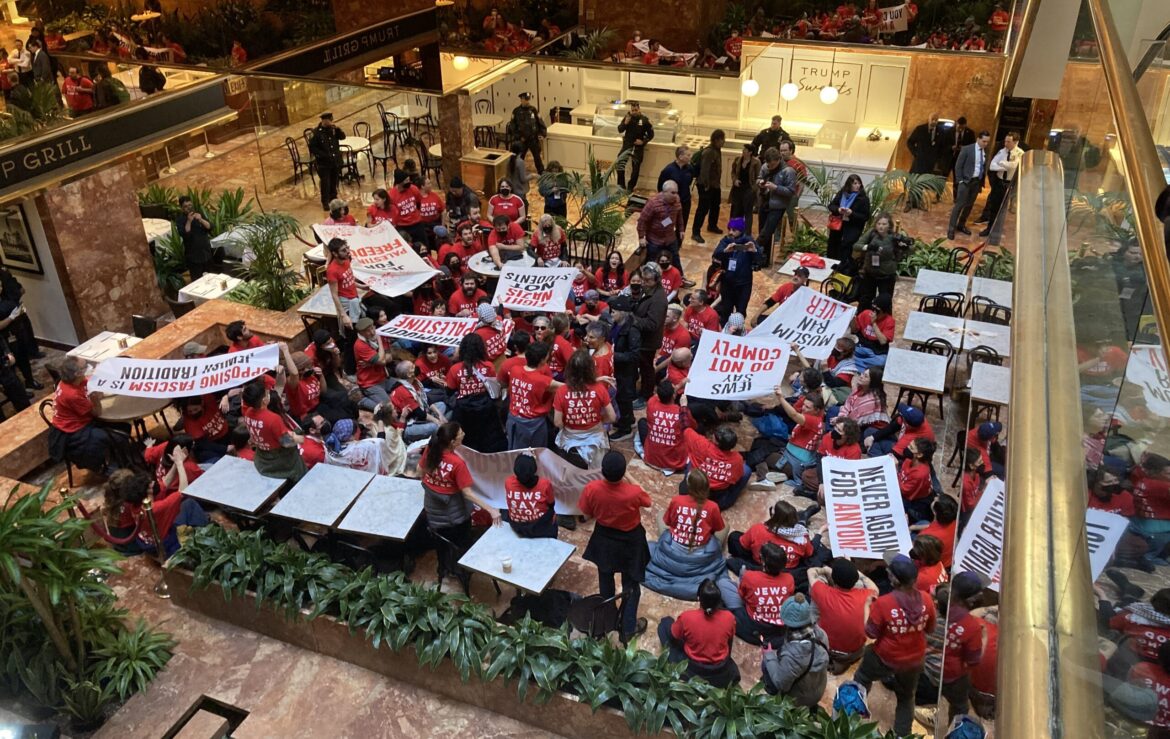 PROTESTAS EN TORRE TRUMP