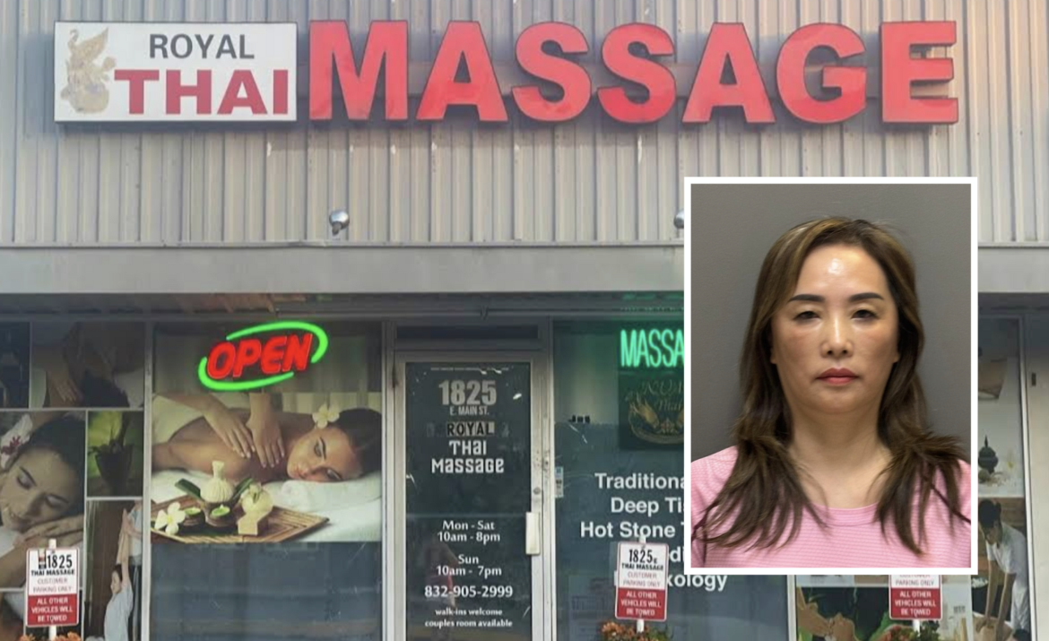 RAIDED MASSAGE PARLORS