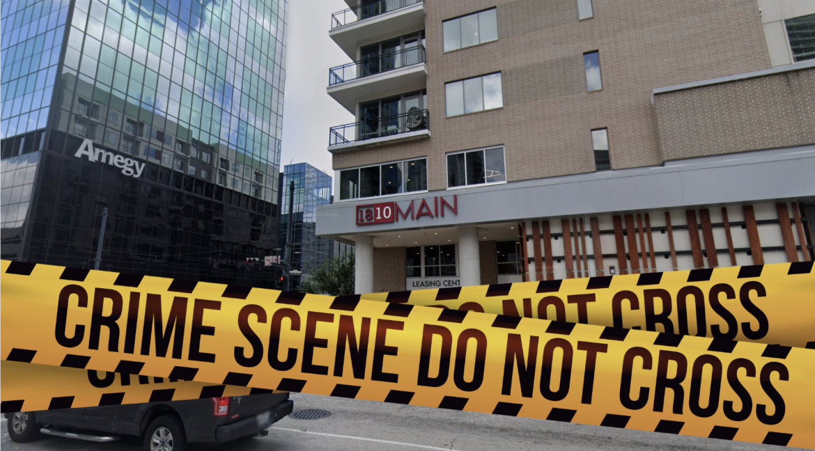 1810 main murder sucide Homicidio suicidio en Houston sacude el centro (2025)