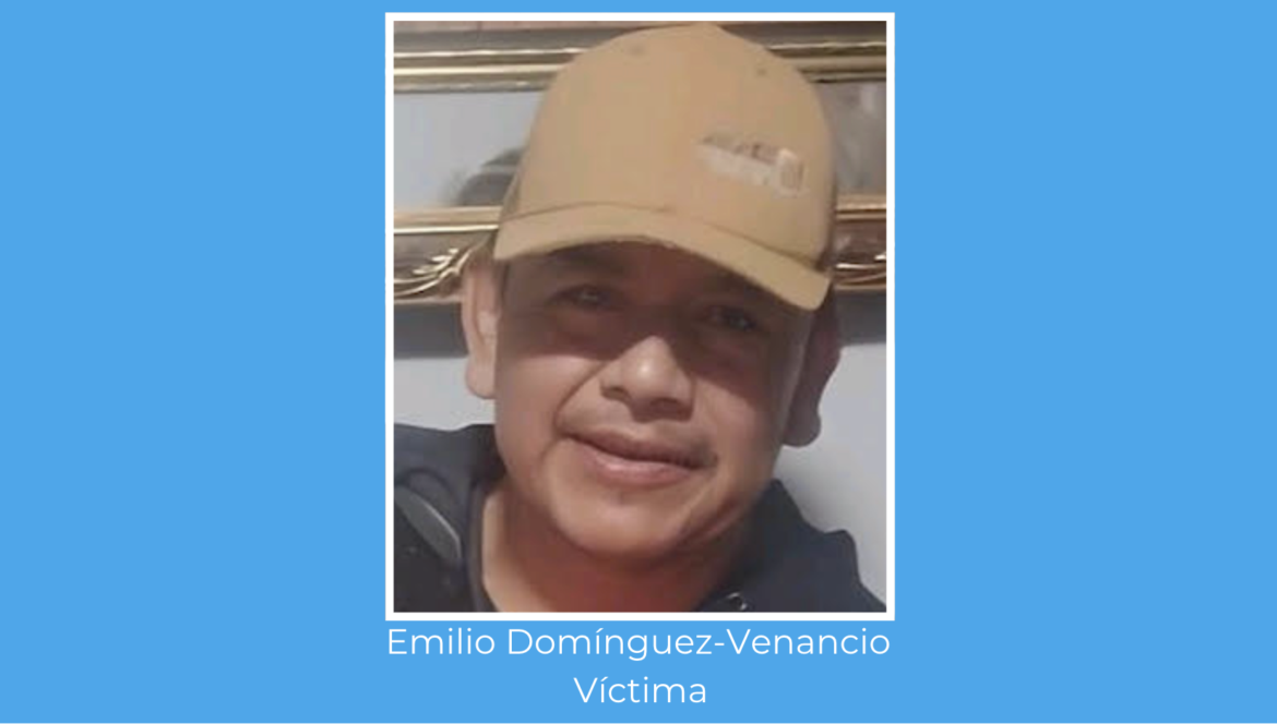 EWMILIO RODIRGUEZ VENANCIUO ¿Quién mató a Emilio Domínguez ? Familia exige justicia 2025
