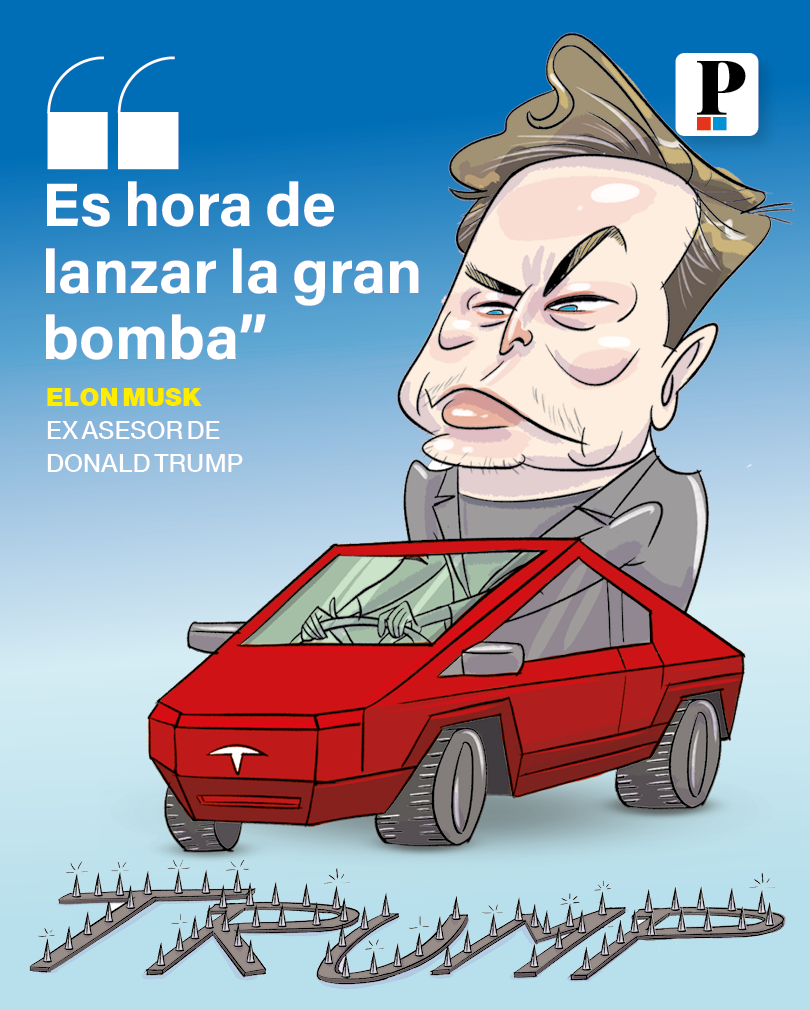 1218 Elon Musk La Prensa de Houston caricatura de la semana