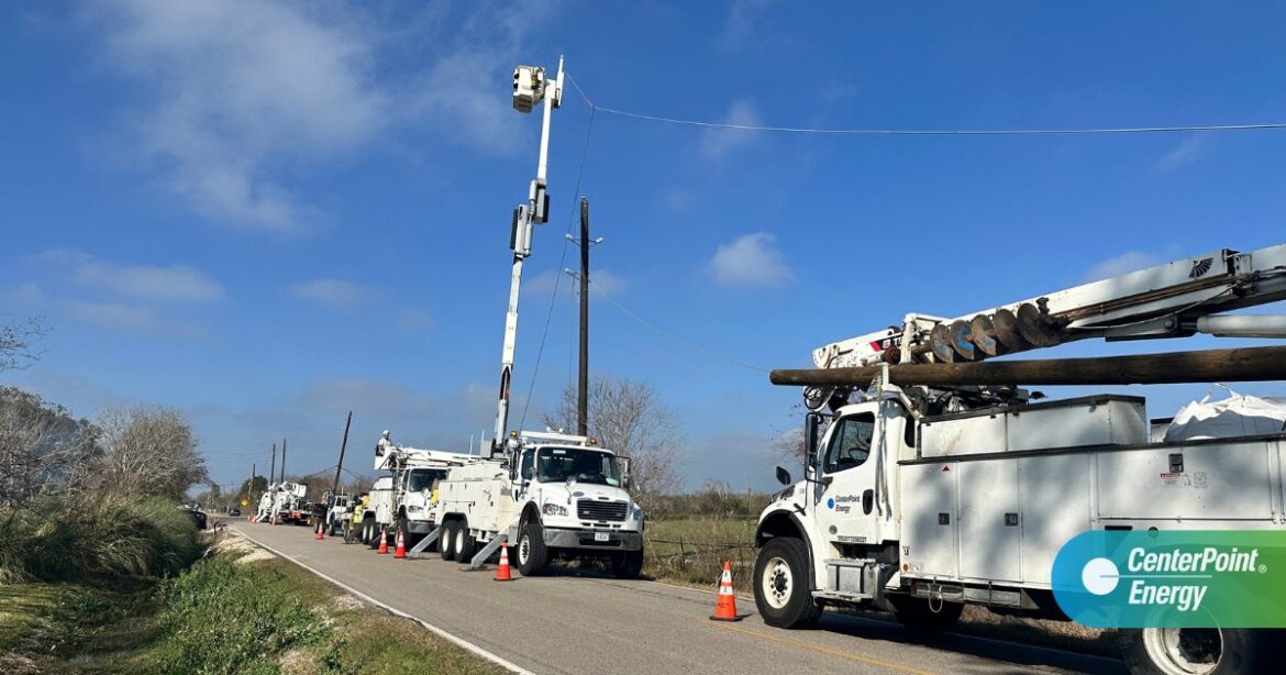 CenterPoint promete mejoras en la red eléctrica en 2025