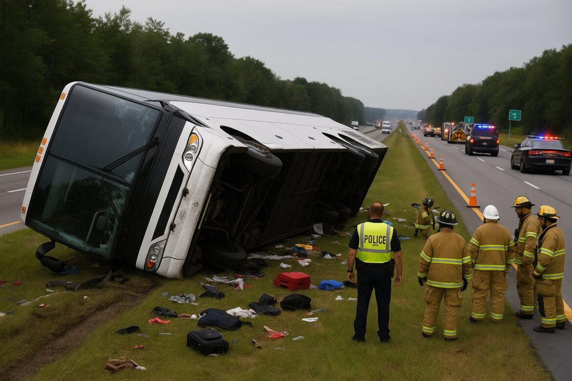ACCIDENTE DE AUTOBUS