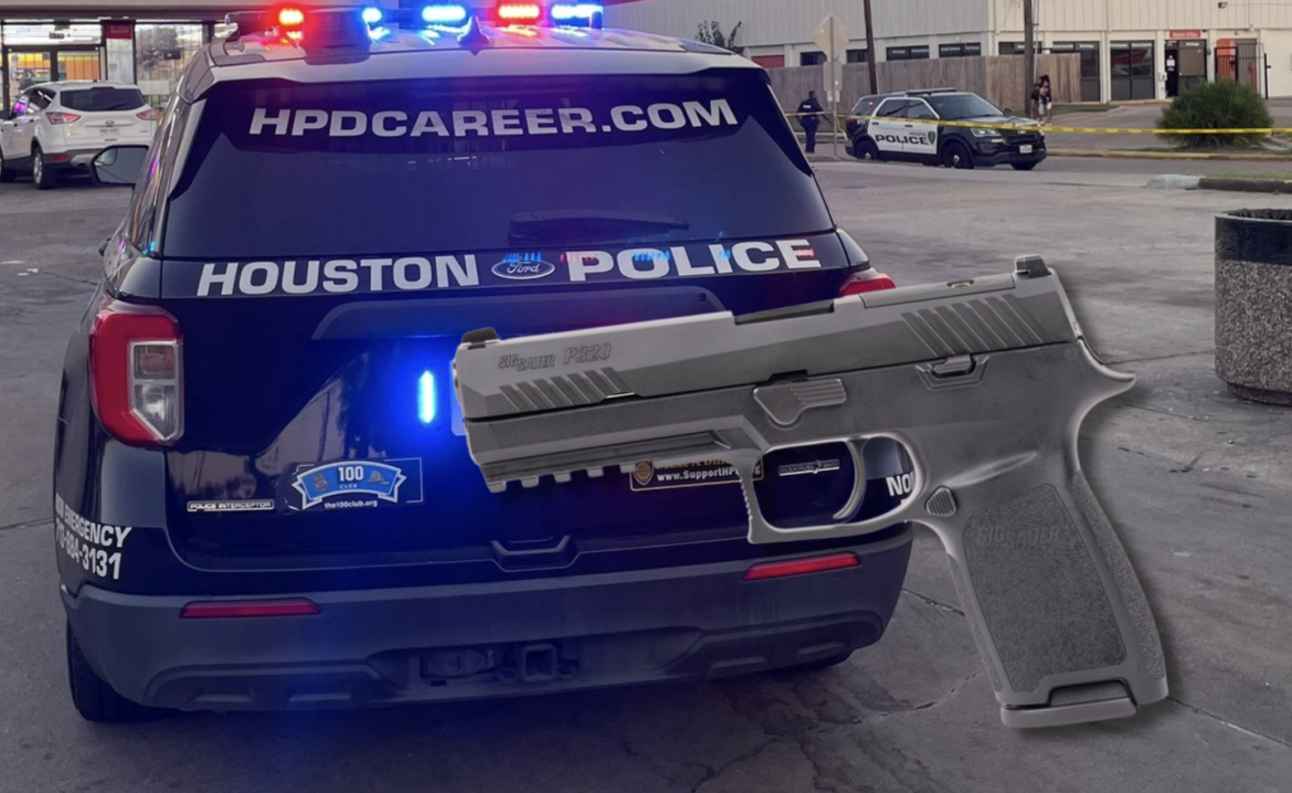 POLICE HOUSTON HPD ordena reemplazar arma de fuego tras demanda