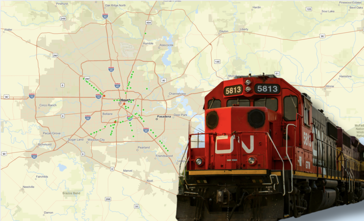 TREN HOUSTON Bloqueos de trenes en Houston: así funciona Train Watch 2025