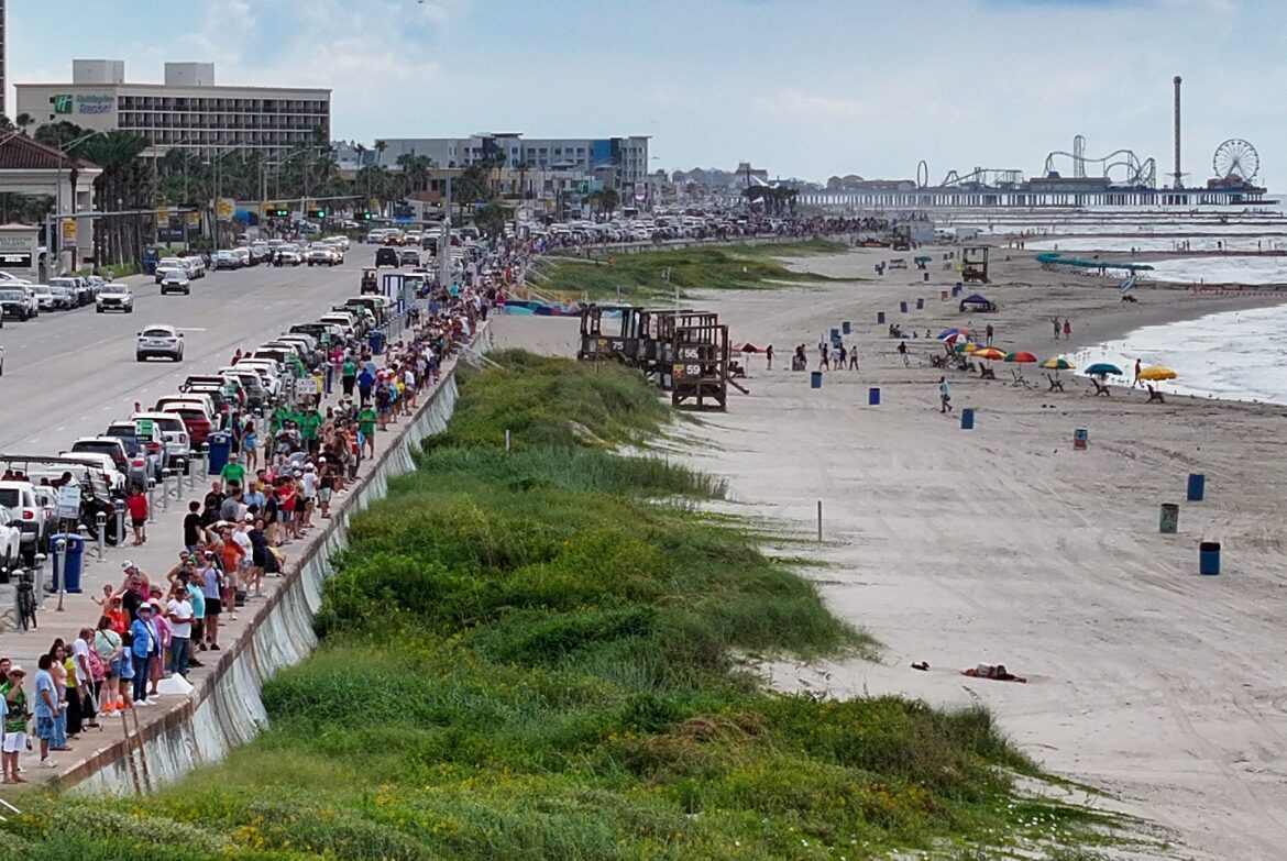 Galveston Seawall logra récord Guinness histórico (2025)