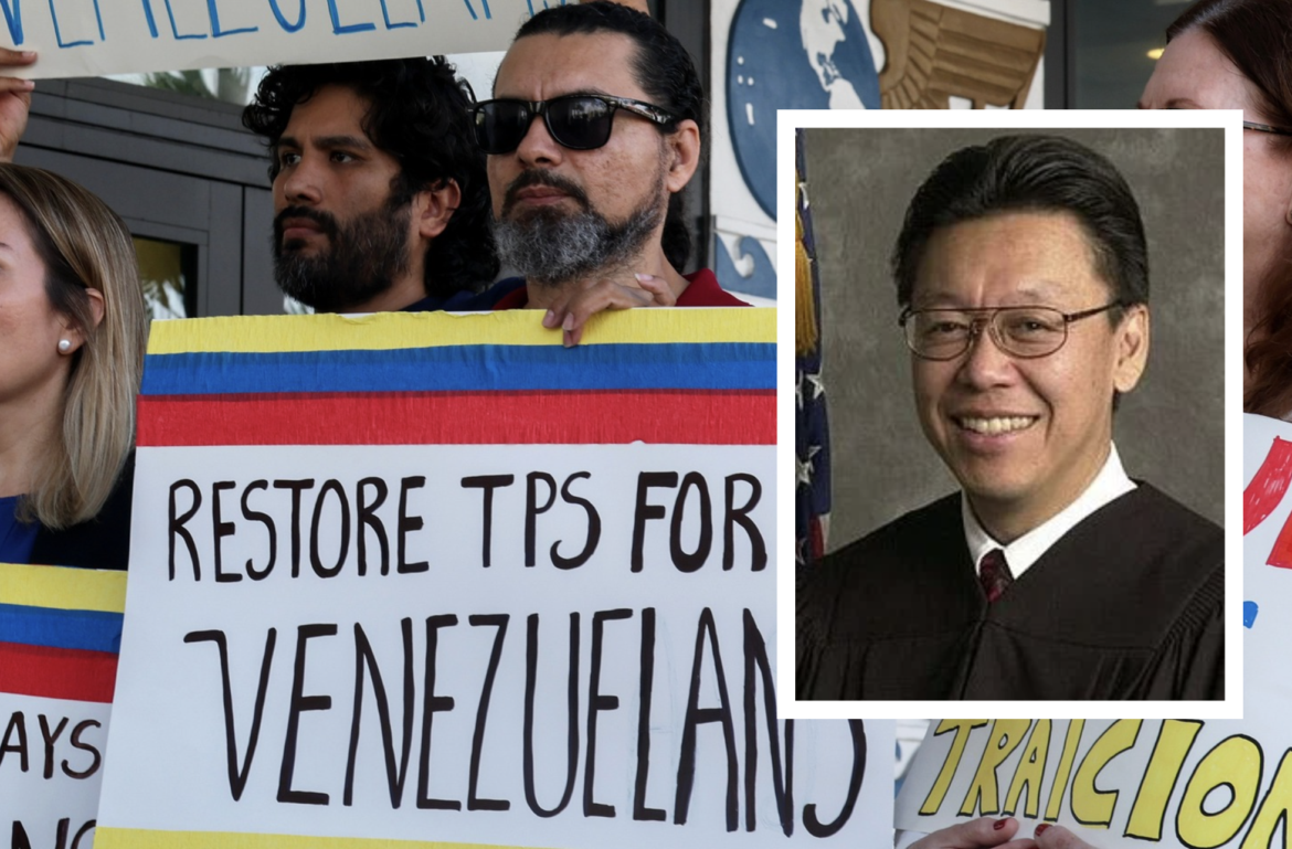 Juez frena fin del TPS para venezolanos y haitianos (2025)