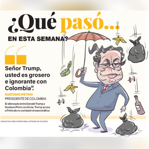 Caricatura de la semana en La Prensa de Houston