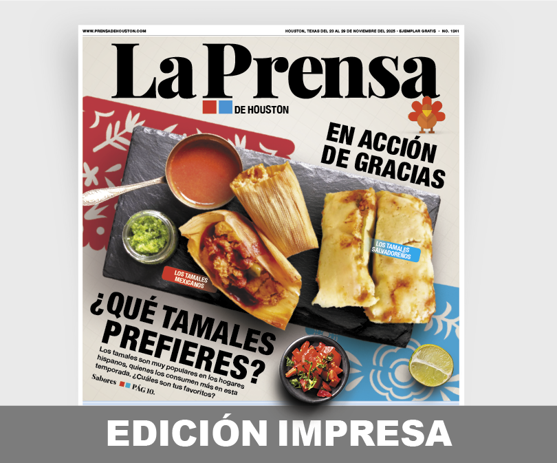 Edición impresa de La Prensa de Houston
