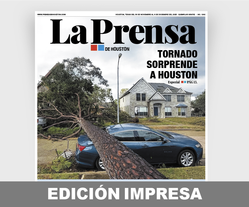 Edición impresa de La Prensa de Houston