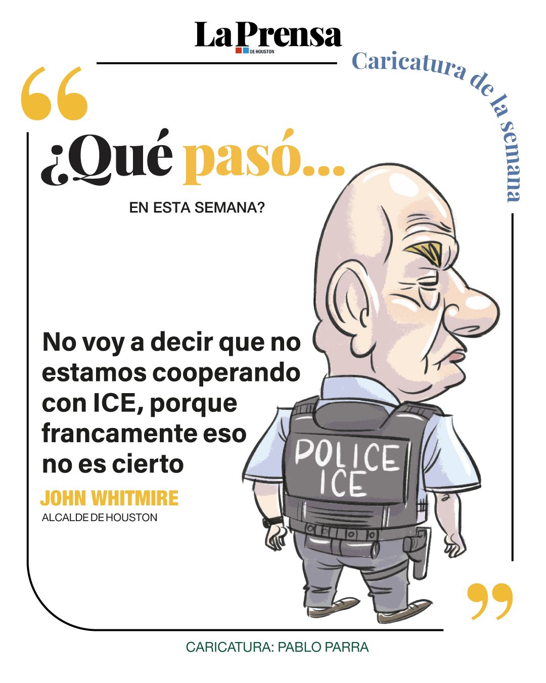 caricatura de la semana