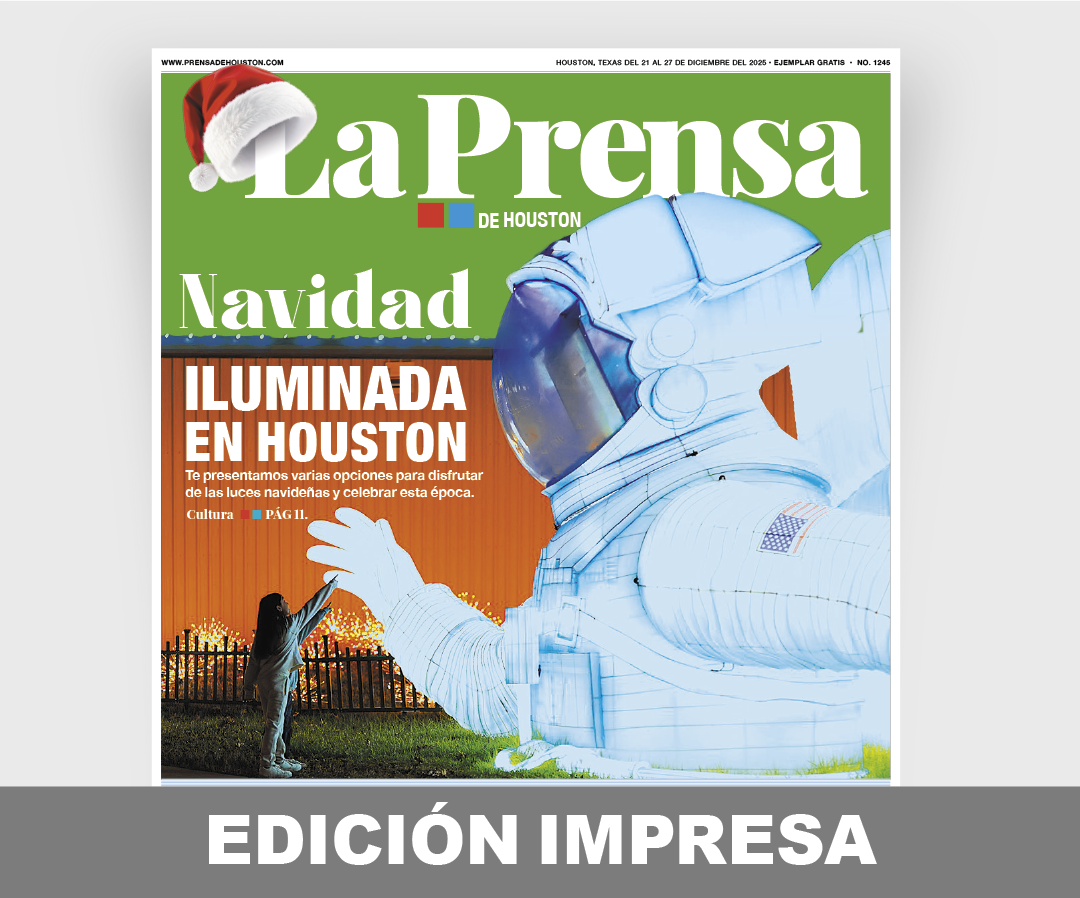 Edición impresa de La Prensa de Houston