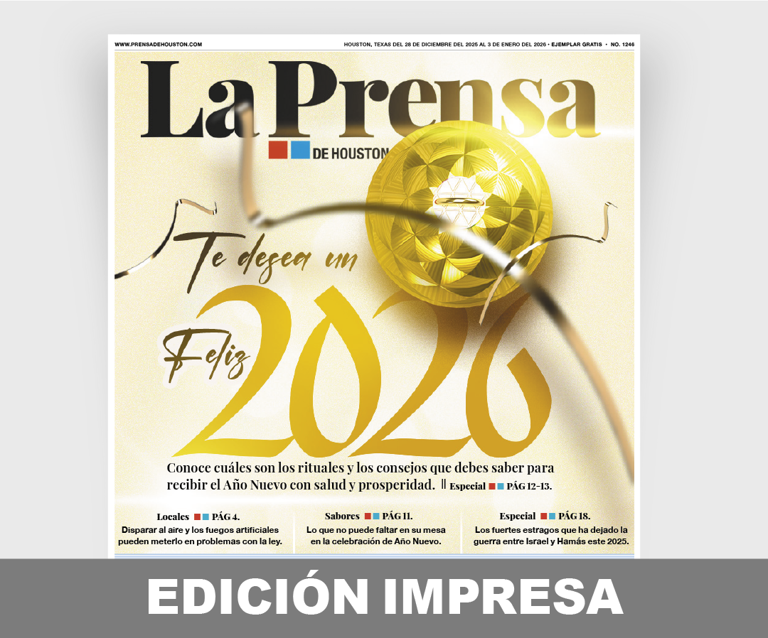 Edición impresa de La Prensa de Houston