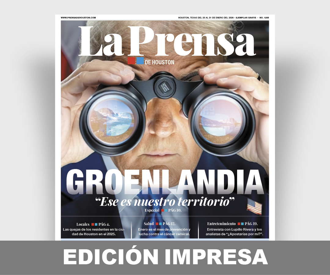 Edición impresa de La Prensa de Houston