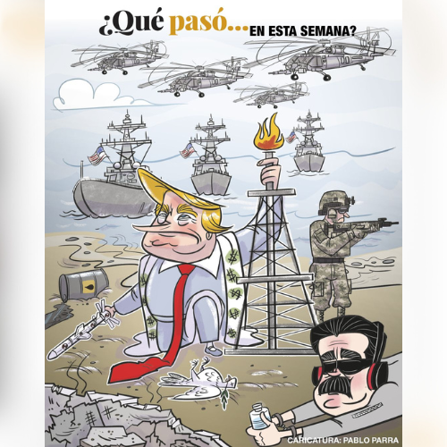 Caricatura de la semana en La Prensa de Houston