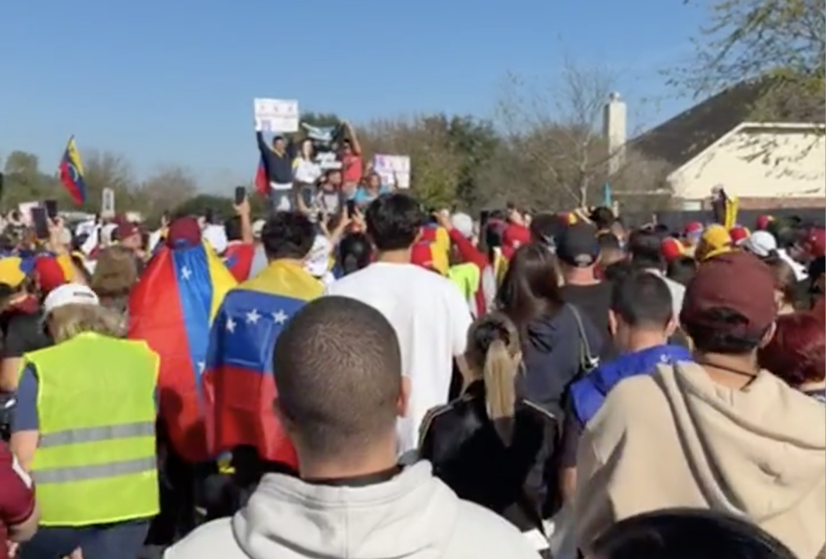Venezolanos en Houston reaccionan a captura de Maduro (2026)
