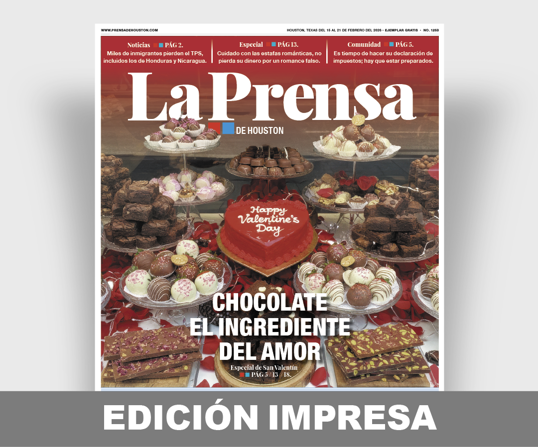 Edición impresa de La Prensa de Houston