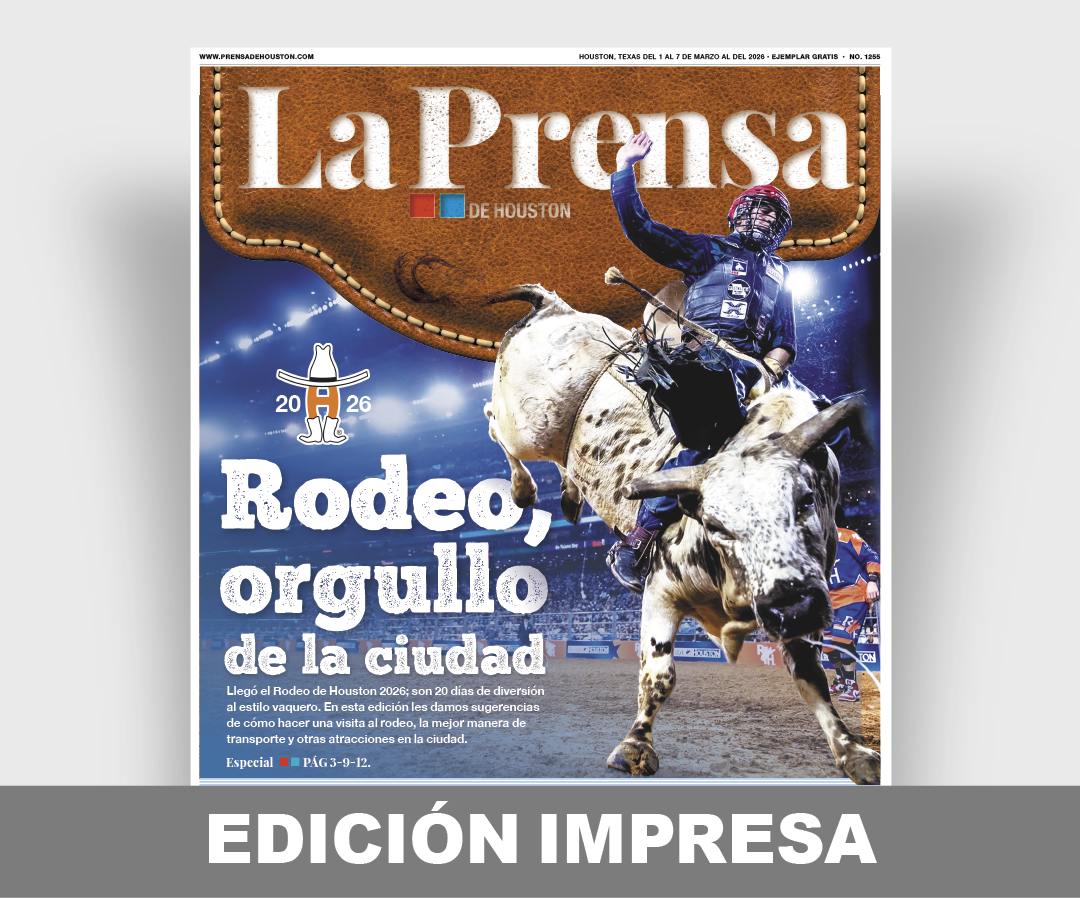 Edición impresa de La Prensa de Houston