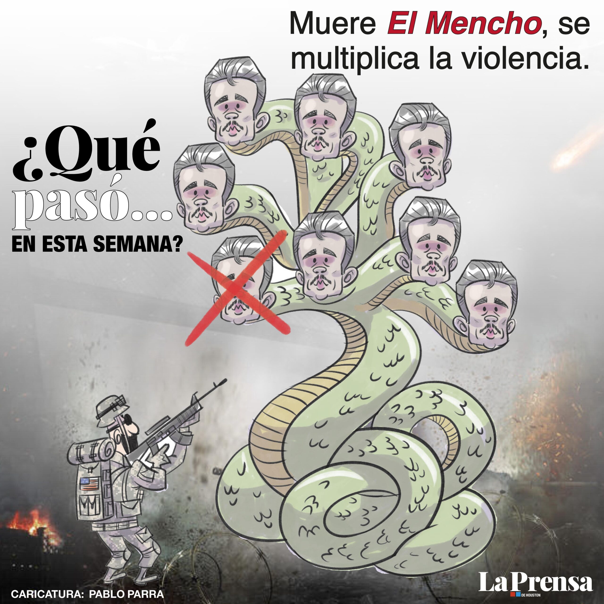 Caricatura de la semana en La Prensa de Houston