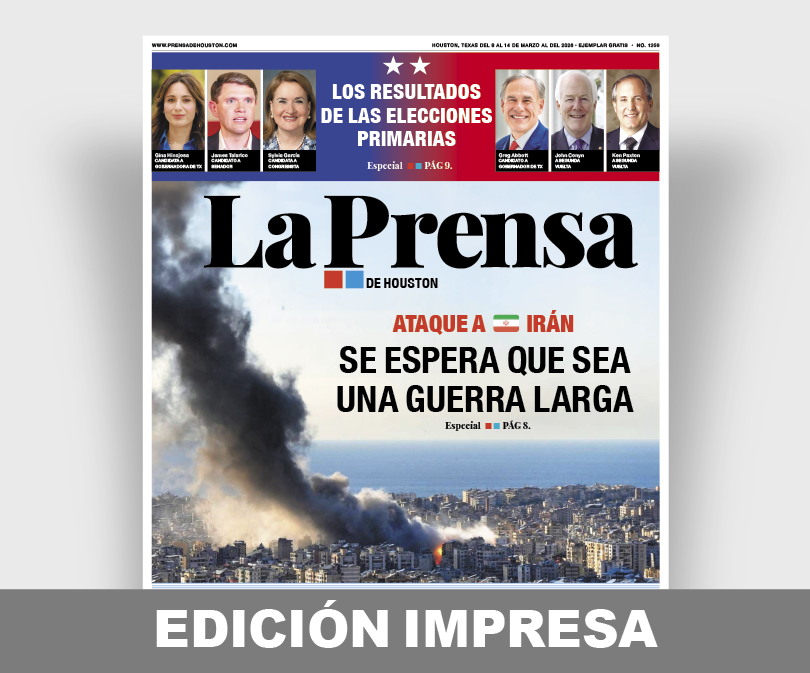 Edición impresa de La Prensa de Houston