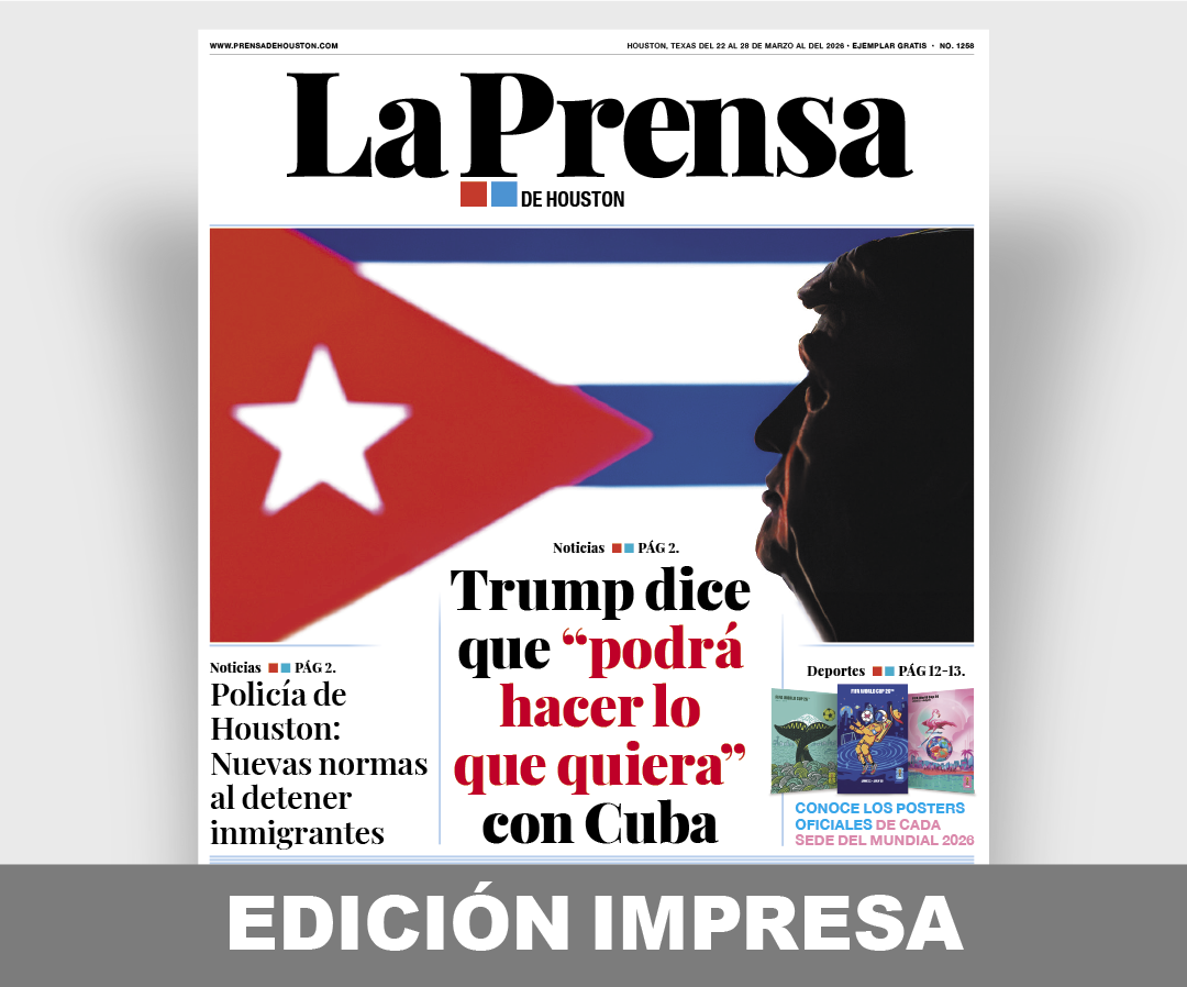 Edición impresa de La Prensa de Houston