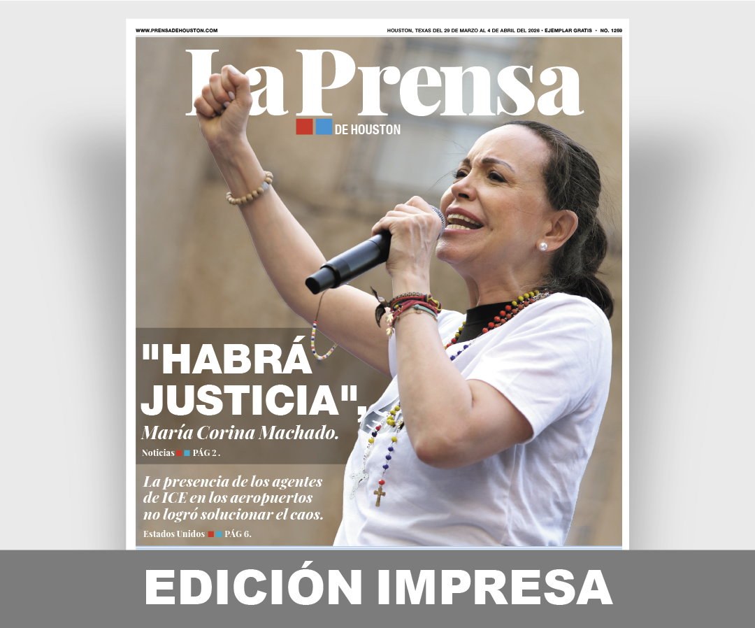 Edición impresa de La Prensa de Houston