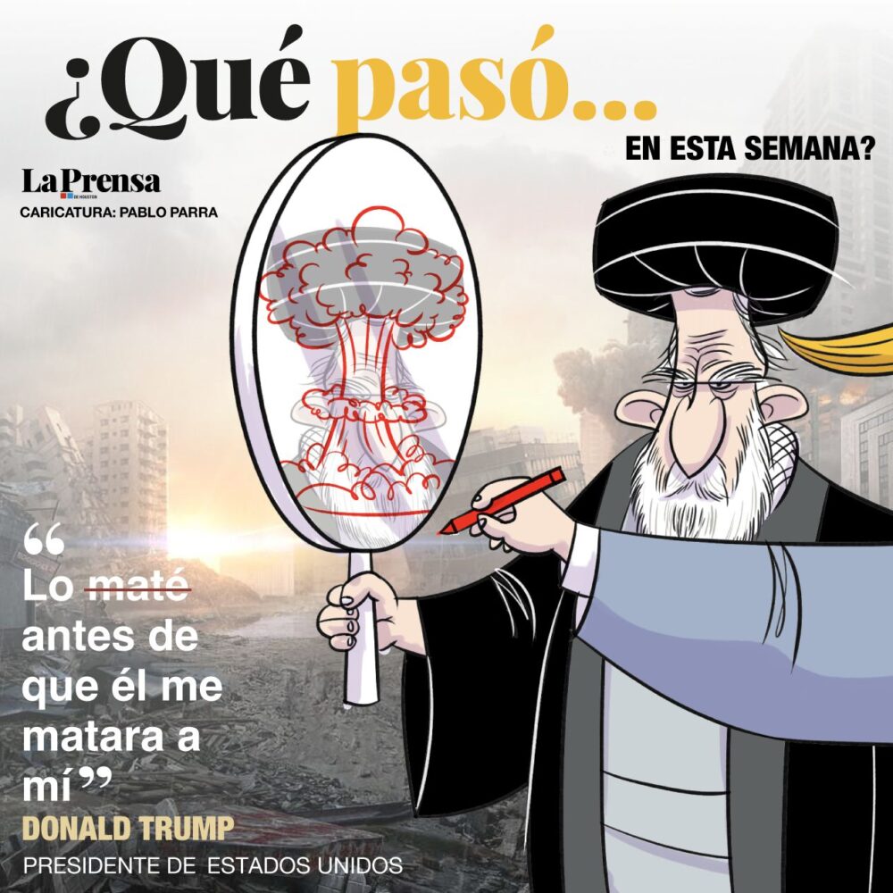 Caricatura de la semana en La Prensa de Houston